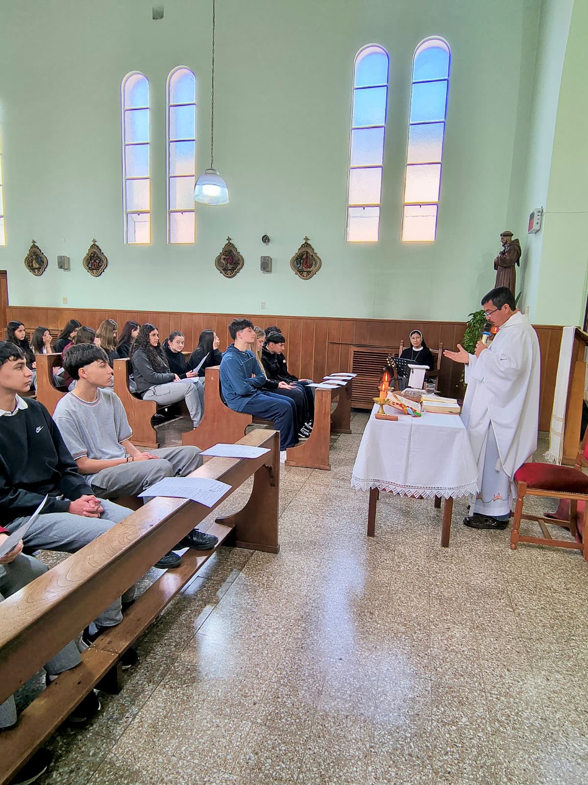 Misa de envío y entrega de Cruz Tau a nuestros Referentes de Pastoral
